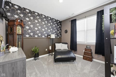 Bedroom at 1593 Fairmount Drive, Greenfield, IN