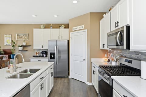 Kitchen at 1593 Fairmount Drive, Greenfield, IN