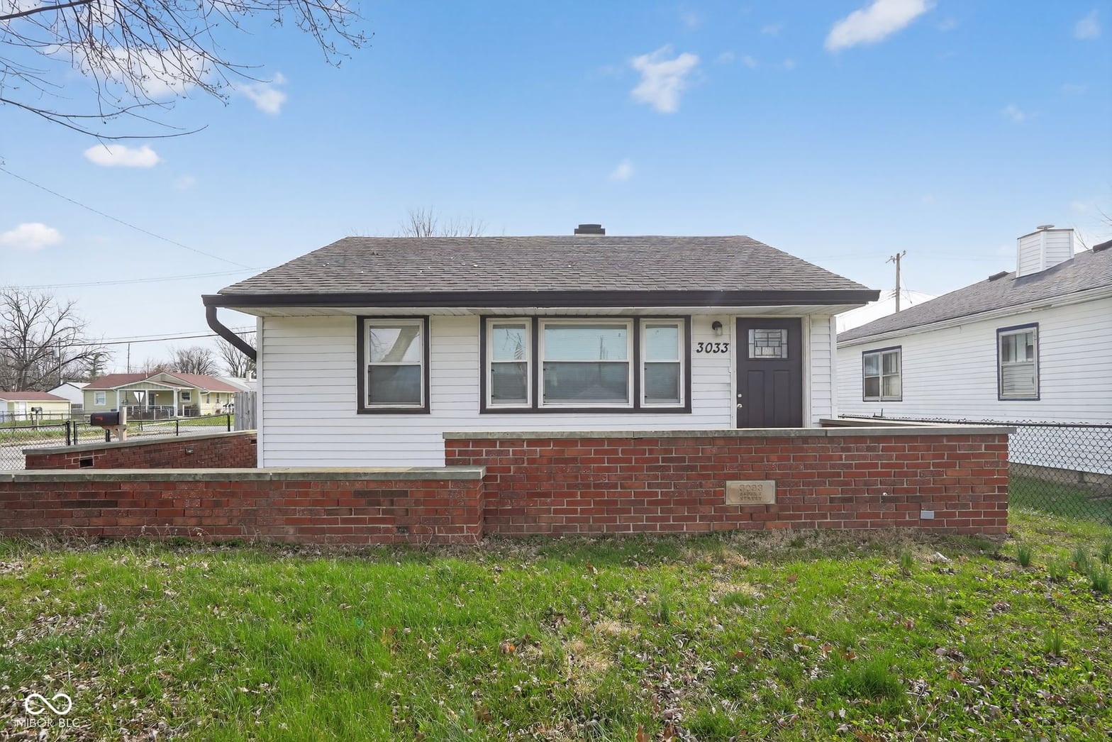 Front exterior at 3033 Asbury Street, Indianapolis, IN