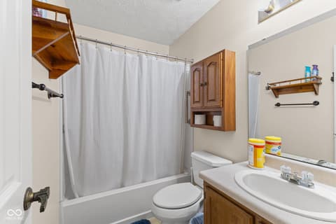 Bathroom at 6433 Southern Lakes Drive N, Indianapolis, IN