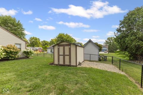 Yard at 6433 Southern Lakes Drive N, Indianapolis, IN