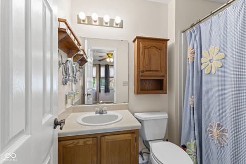 Bathroom at 6433 Southern Lakes Drive N, Indianapolis, IN