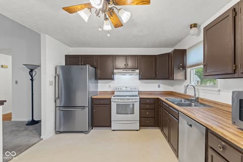 Kitchen at 6433 Southern Lakes Drive N, Indianapolis, IN