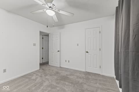 Bedroom at 6433 Southern Lakes Drive N, Indianapolis, IN