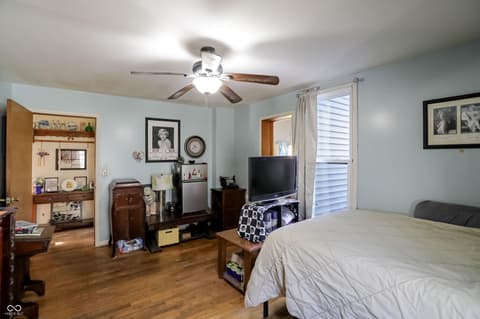 Bedroom at 202 N Monroe Street, Indianapolis, IN