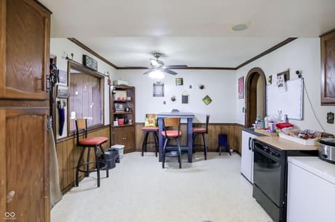 Dining room at 202 N Monroe Street, Indianapolis, IN