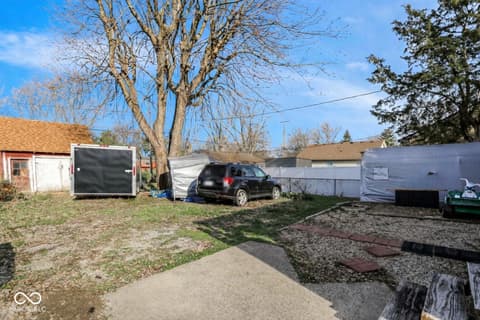 Yard at 202 N Monroe Street, Indianapolis, IN