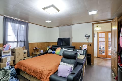 Bedroom at 202 N Monroe Street, Indianapolis, IN
