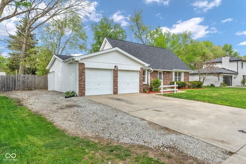 Front exterior at 18 Wilson Drive, Carmel, IN