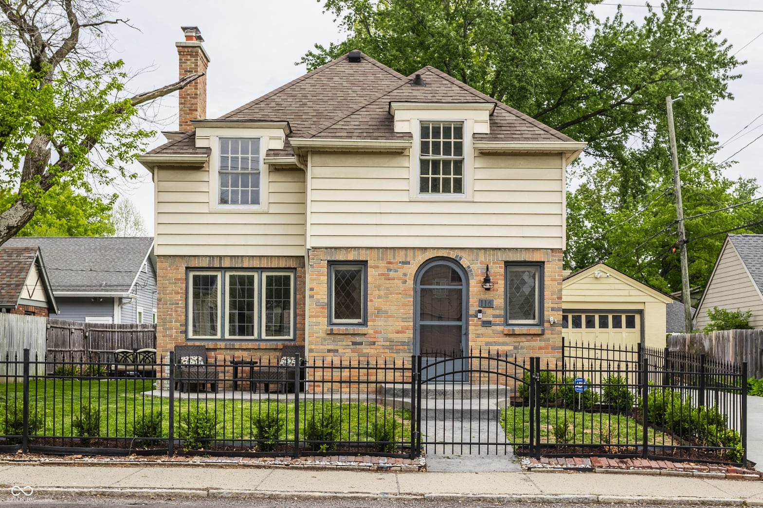 Front exterior at 116 W 49th Street, Indianapolis, IN