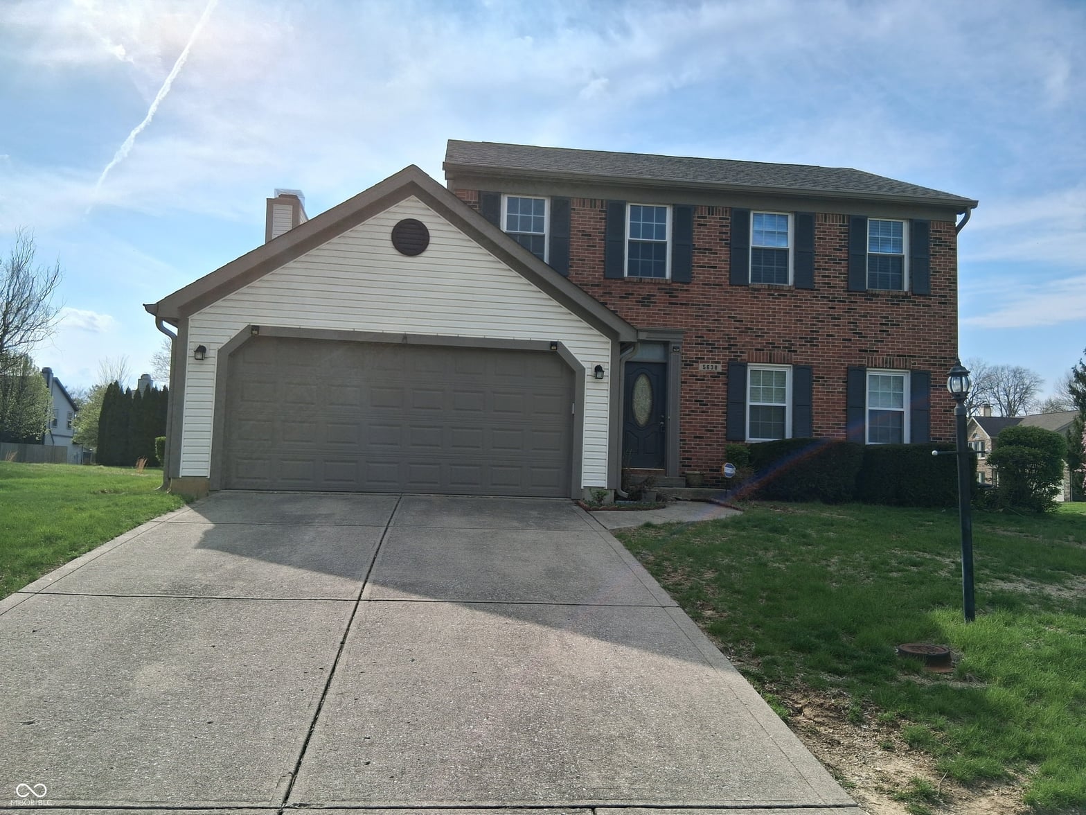 Front exterior at 5638 Pinto Court, Indianapolis, IN