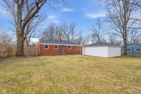 Backyard at 4323 N Ritter Avenue, Indianapolis, IN