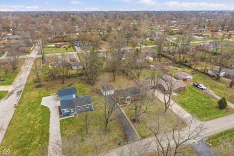 Aerial view at 4323 N Ritter Avenue, Indianapolis, IN