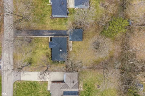 Aerial view at 4323 N Ritter Avenue, Indianapolis, IN