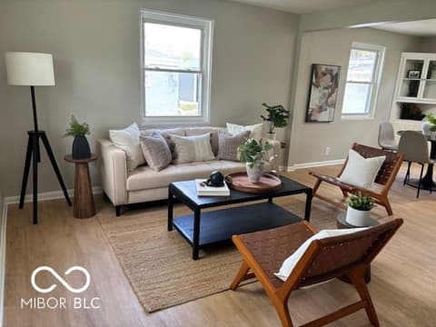 Living room at 4323 N Ritter Avenue, Indianapolis, IN