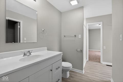Bathroom at 1618 N Shortridge Road, Indianapolis, IN
