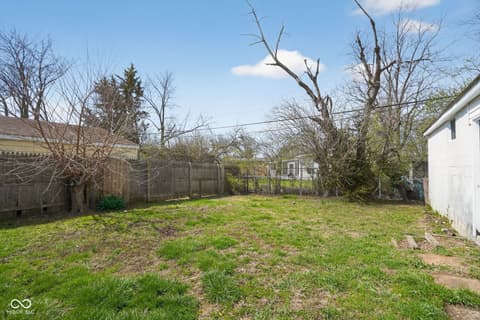 Yard at 1618 N Shortridge Road, Indianapolis, IN