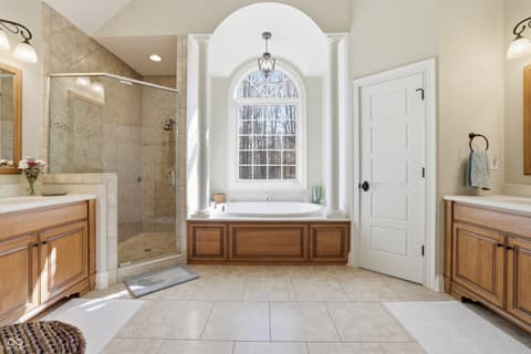 Primary bathroom at 3950 E Larry Wayne Drive, Bloomington, IN