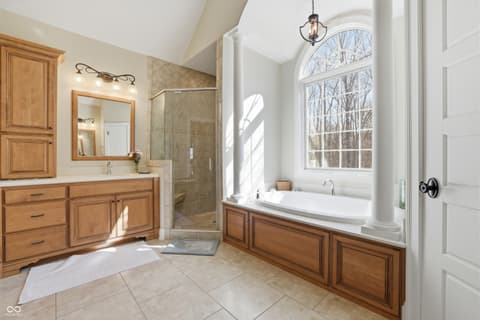 Bathroom at 3950 E Larry Wayne Drive, Bloomington, IN