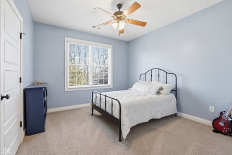 Bedroom at 3950 E Larry Wayne Drive, Bloomington, IN