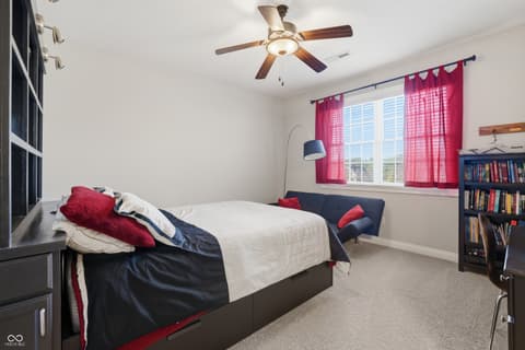 Bedroom at 3950 E Larry Wayne Drive, Bloomington, IN