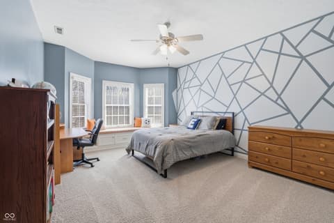 Bedroom at 3950 E Larry Wayne Drive, Bloomington, IN