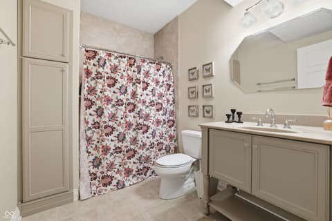 Bathroom at 3950 E Larry Wayne Drive, Bloomington, IN