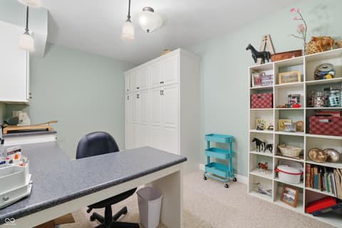 Home office at 3950 E Larry Wayne Drive, Bloomington, IN
