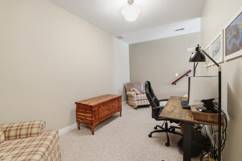 Home office at 3950 E Larry Wayne Drive, Bloomington, IN