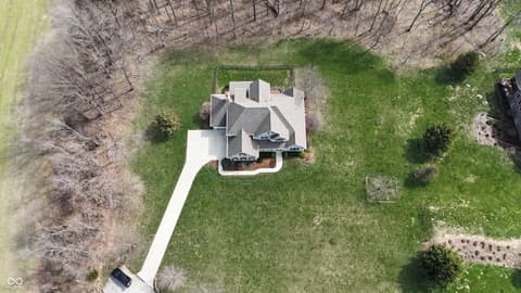Aerial view at 3950 E Larry Wayne Drive, Bloomington, IN