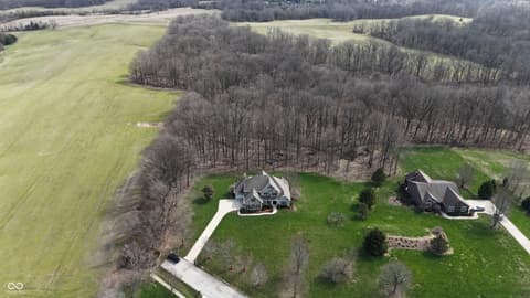 Aerial view at 3950 E Larry Wayne Drive, Bloomington, IN