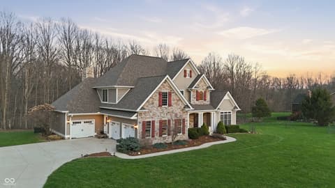 Front exterior at 3950 E Larry Wayne Drive, Bloomington, IN