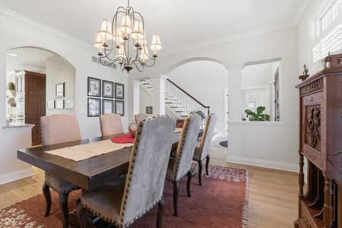 Dining room at 3950 E Larry Wayne Drive, Bloomington, IN