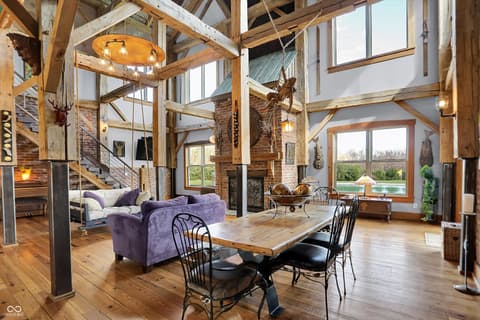 Living room at 25811 State Road 19, Arcadia, IN