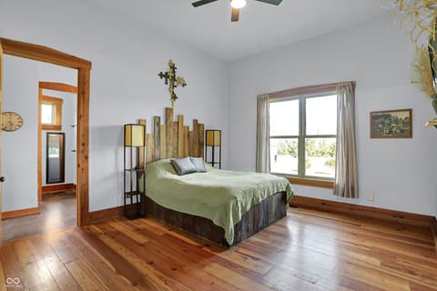 Primary bedroom at 25811 State Road 19, Arcadia, IN