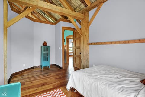 Primary bedroom at 25811 State Road 19, Arcadia, IN