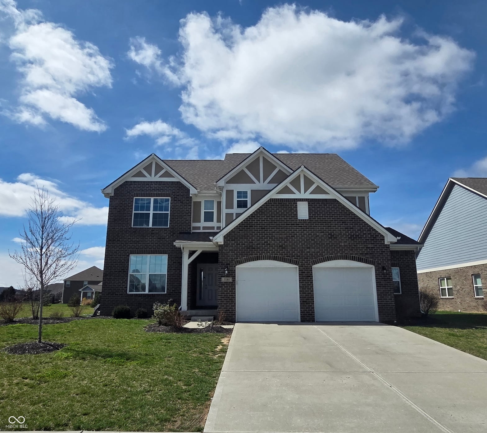 Front exterior at 5184 Wyndale Drive, Bargersville, IN