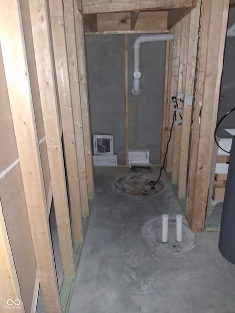 Basement at 5184 Wyndale Drive, Bargersville, IN