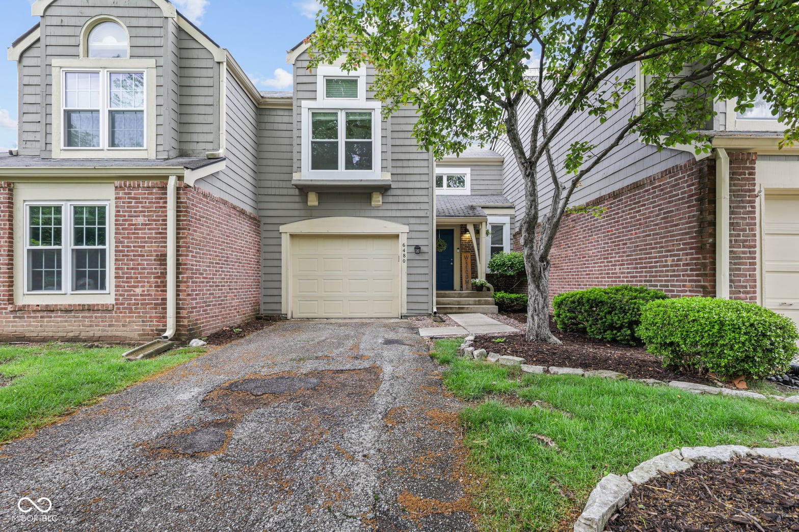 Front exterior at 6480 Watham Court, Indianapolis, IN