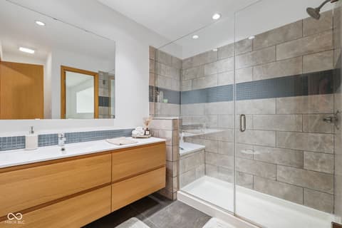 Bathroom at 6480 Watham Court, Indianapolis, IN