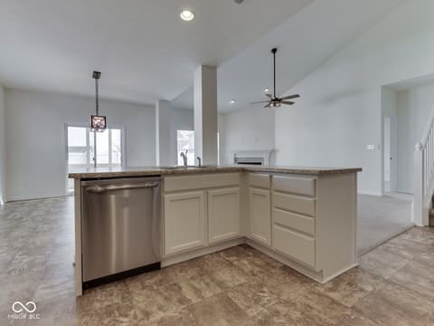 Kitchen at 1810 Maplewood Court, Pendleton, IN