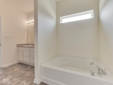 Bathroom at 1810 Maplewood Court, Pendleton, IN
