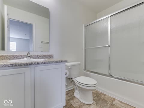 Bathroom at 1810 Maplewood Court, Pendleton, IN