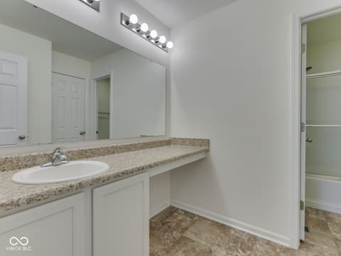 Bathroom at 1810 Maplewood Court, Pendleton, IN