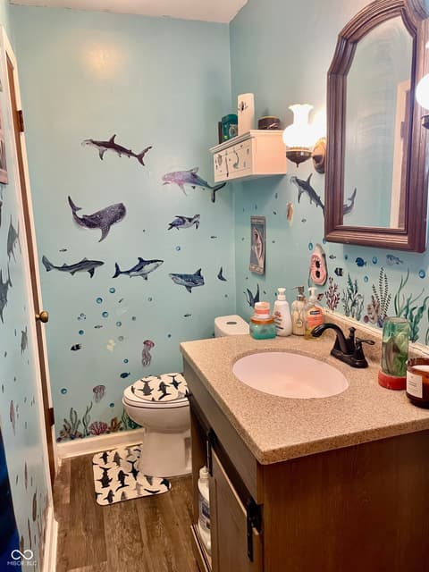 Bathroom at 700 Albin Pond Road, Greencastle, IN