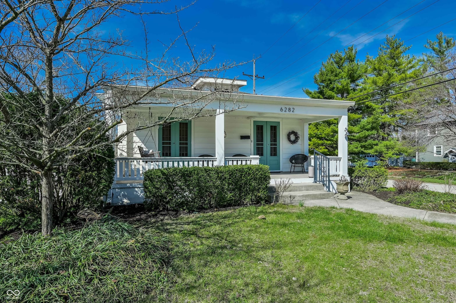 Front exterior at 6282 Central Avenue, Indianapolis, IN