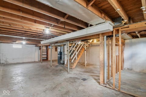 Basement at 6630 W 10th Street, Indianapolis, IN