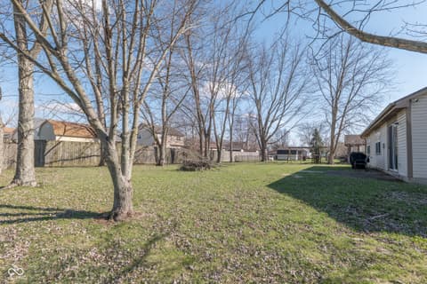 Yard at 1243 Winding Hart Drive, Indianapolis, IN