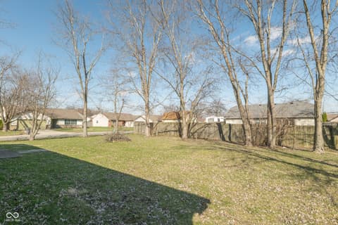 Yard at 1243 Winding Hart Drive, Indianapolis, IN
