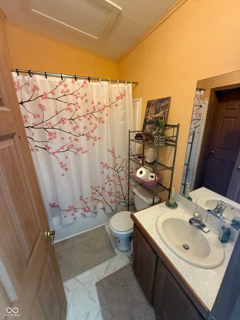 Bathroom at 3363 Cessna Drive, Columbus, IN